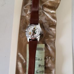 1972 WEBSTER PETER PAN SWISS WATCH 