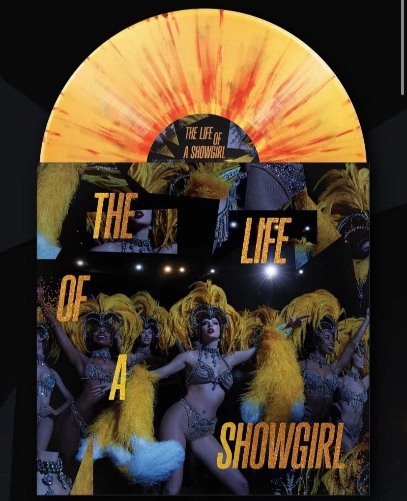 Taylor Swift The Life Of A Showgirl Lovely Bouquet Golden Vinyl PRESALE