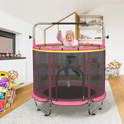 360 Round Horizontal Bar Trampoline