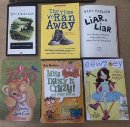Books bundle of 6.