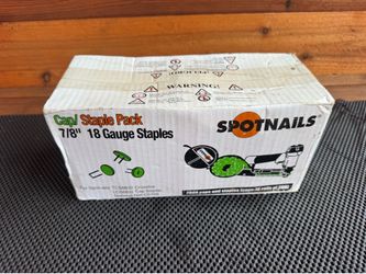 Spotnails 7/8 Cap/ Staple 18 G