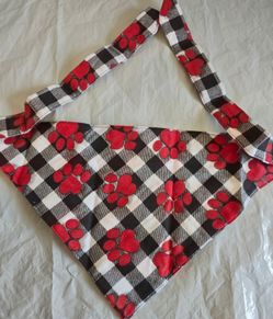 Dog bandana new medium 50 lbs handmade