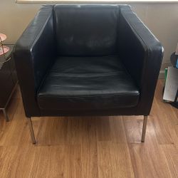 Ikea Leather Chair