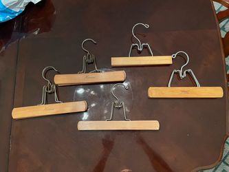 5 Wood Pants Hangers