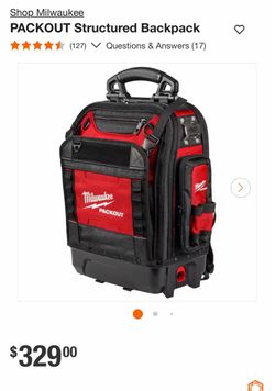 Milwaukee packout bagback