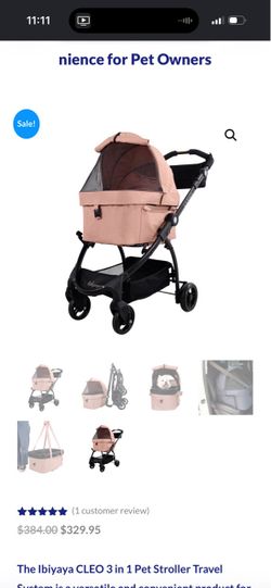3 in 1 Doggy Stroller