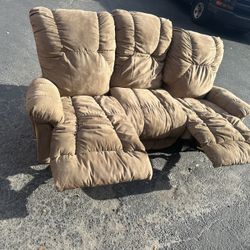 Comfy Nice Brown Sofa Couch 🔥🔥