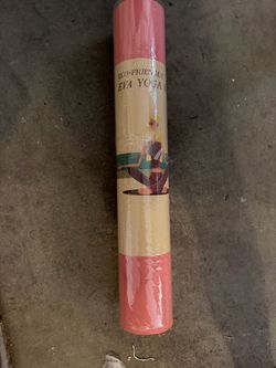 Eco-Friendly EVA Yoga Mat – Pink