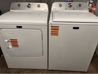 Maytag washer and dryer