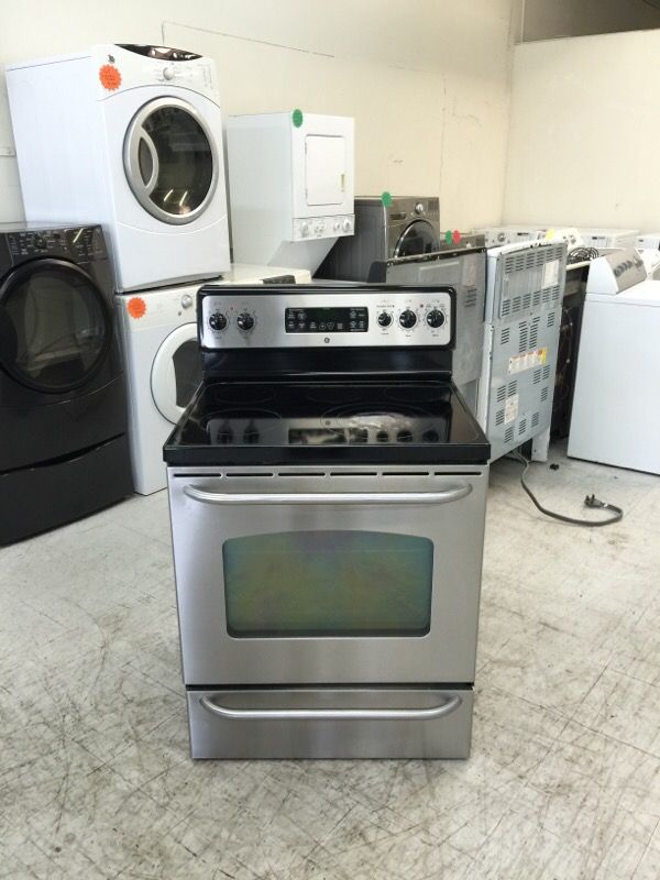 Ge Gl Top Electric Stove 5 Burners Stainless Steel For In Ge Gl Top Electric Stove 5 Burners Stainless Steel For In San Jose Ca Offerup
