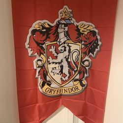 Harry Potter Gryffindor Flag