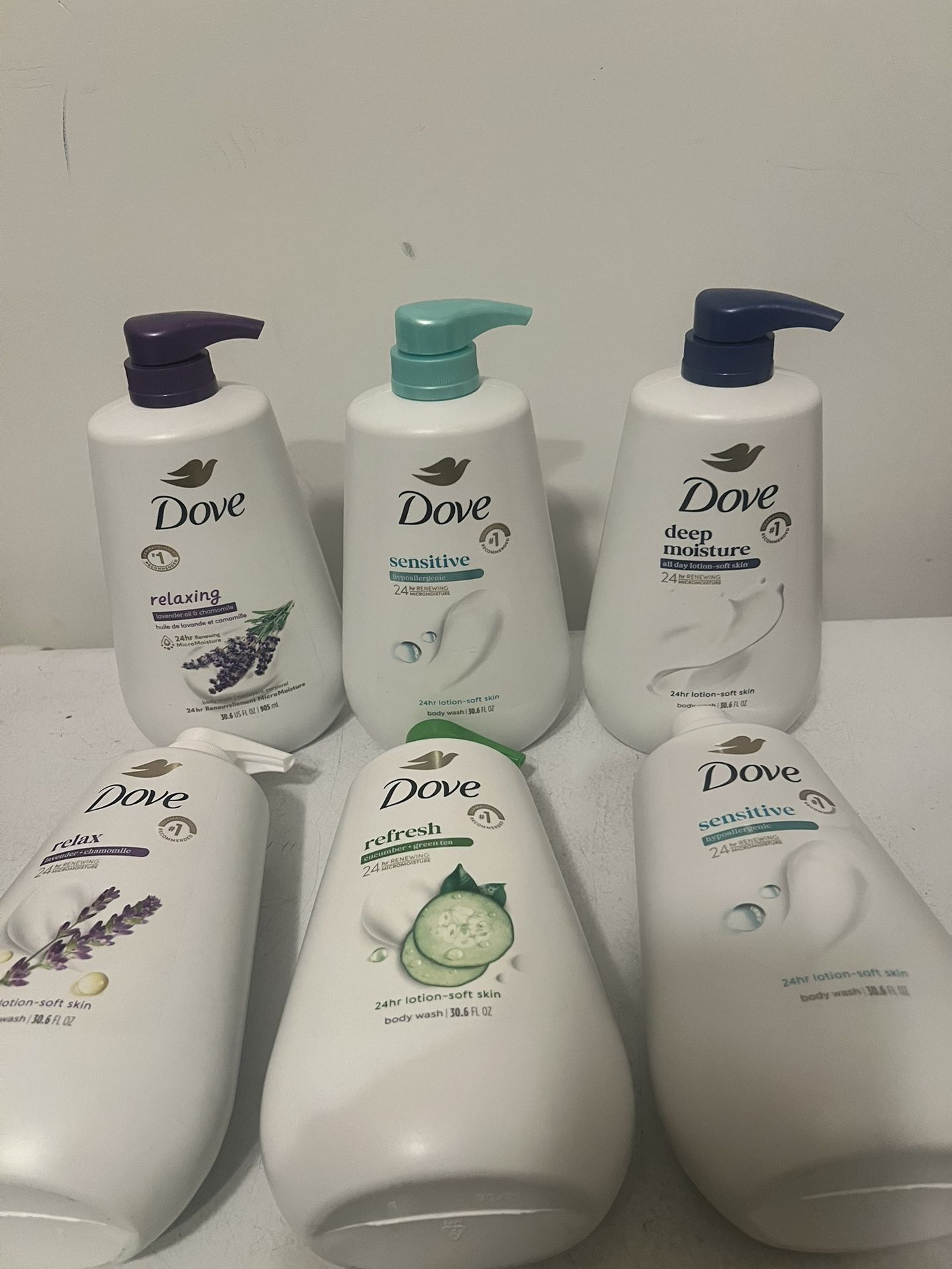 Dove Body Wash Pump $10 Each