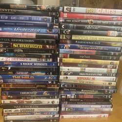 52 Random Movie DVD Lot