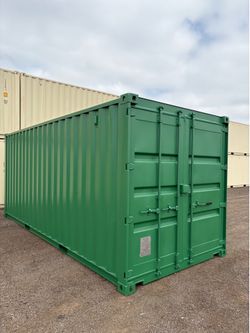 20 FOOT NEW 1-TRIP CONTAINER STD SHED,STORAGE,SHIPPING,CONEX