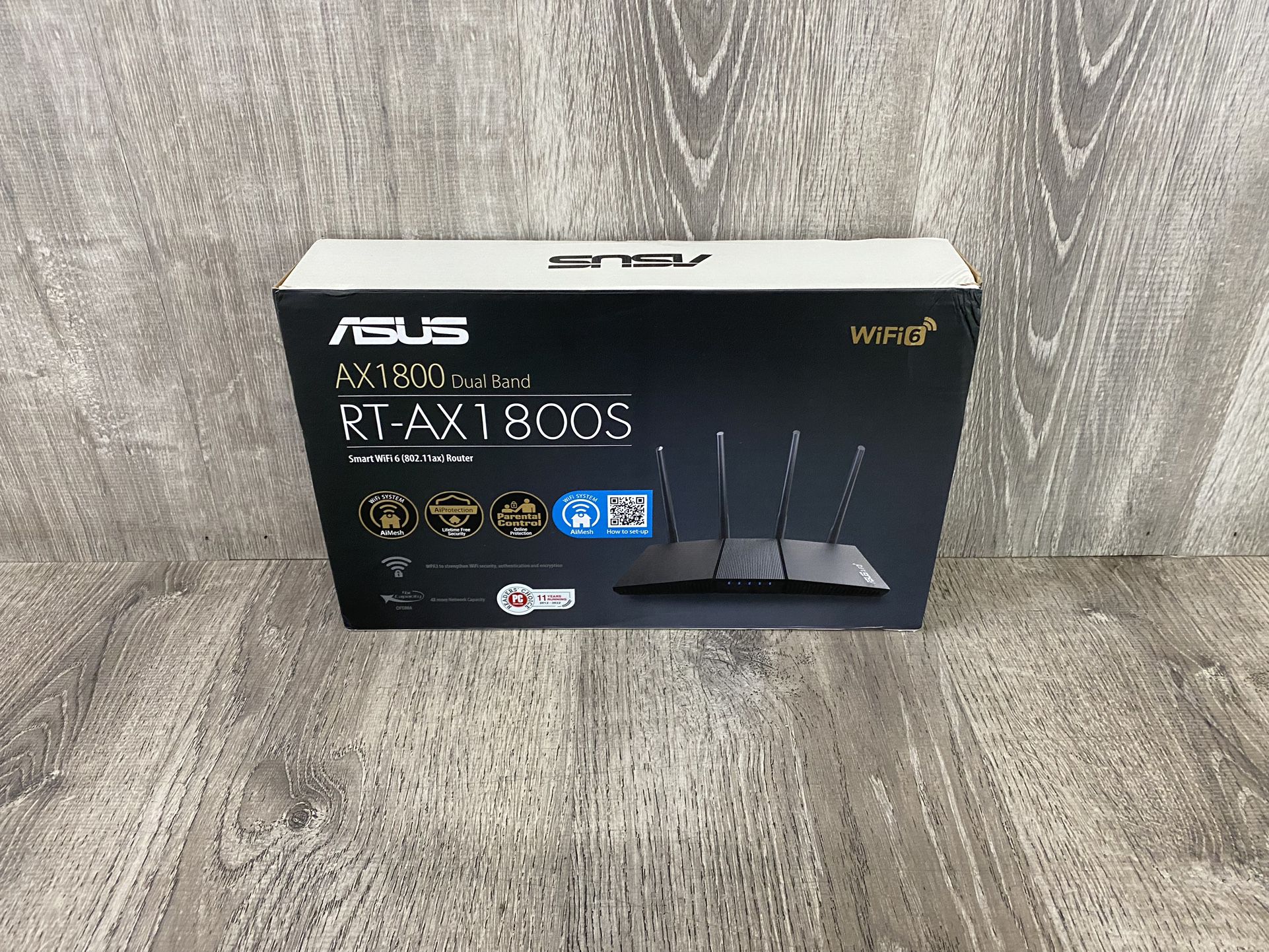 ASUS RT-AX1800S SMART WIFI 6 ROUTER 