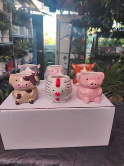 Ceramic Mini Pot Set