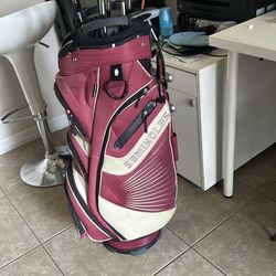GOLF CLUBS + FSU BAG