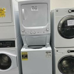 Brand New Stackable Dryer & Washer Laundry Center GE & Frigidaire