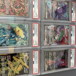 PSA 10 Pokemon & One Piece lot 