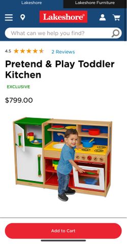 Pretend Play Kitchen Kids Day Care