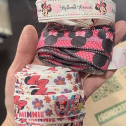 Minnie Mouse Ribbons Crafts Hair Bows 