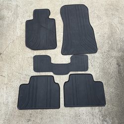 Car Floor Mat Custom Fit for BMW 3/4 Series 2019-2026 Full Black Rubber Auto Floor Liners Set All Weather Protection Heavy Duty Odorless