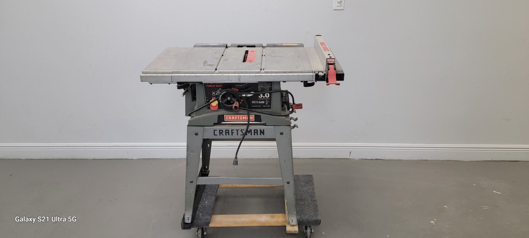 Crafstman 10" Saw Table 