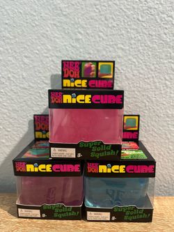 Needoh Nice Cube Sensory Ice Cube Squishy Toy