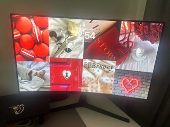 Samsung 32” Curved Monitor