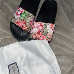 Gucci Floral Slides