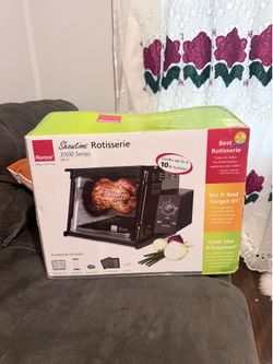 Ronco showtime Rotisserie 3000 series black new for $90