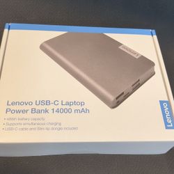 Battery Power Bank 14000 Mah Usb-c Laptop