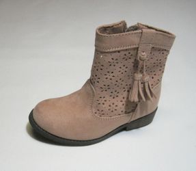 NEW Toddler Girls Boots Tan, size-11