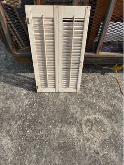 House shutters
