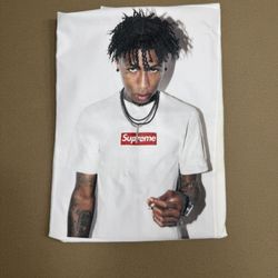 Supreme x Nba YoungBoy T-Shirt SzM