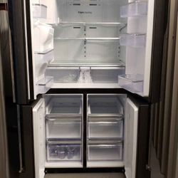 Samsung Black Chrome French Door Fridge 
