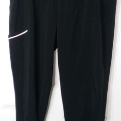 Cherokee black uniform pants for women