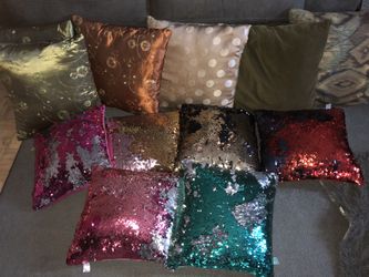 2 for $8 Throw Pillow Delivery ExtraSprayed With Lysol