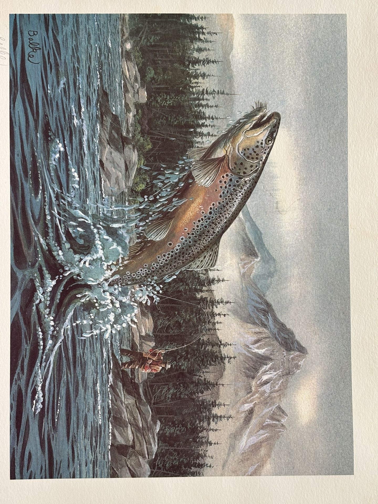 Don Balke Lithograph