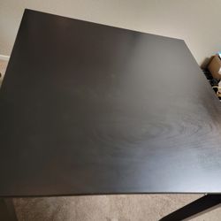 Black Wood Dining Table Great Condition 