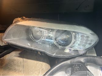BMW 5 series headlights