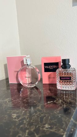 Chance Chanel And Valentino Donna Born in Roma Perfumes
