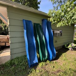 New Playground Slides