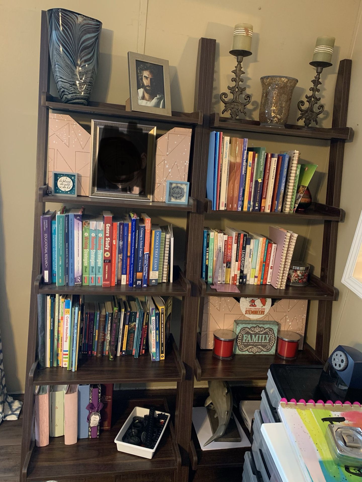 Ladder Bookshelves (4 total)