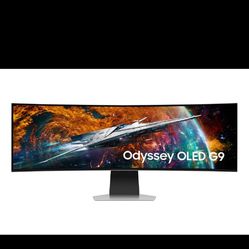 SAMSUNG 49" Odyssey OLED G9 (G95SC) Series Curved Smart Gaming Monitor, 240Hz,