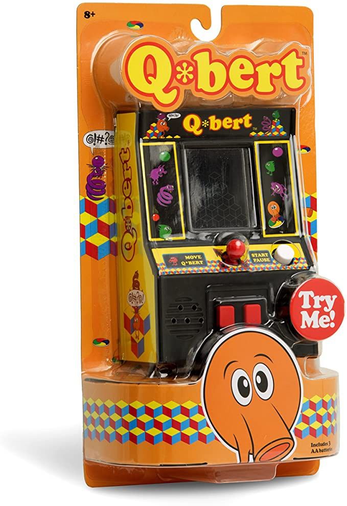 Q * Bert mini arcade game