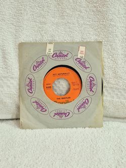 The Beatles "Act Naturally" "Yesterday" 45rpm vinyl record
