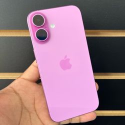 Unlocked Pink iPhone 16