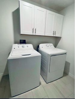 Washer and Dryer Set