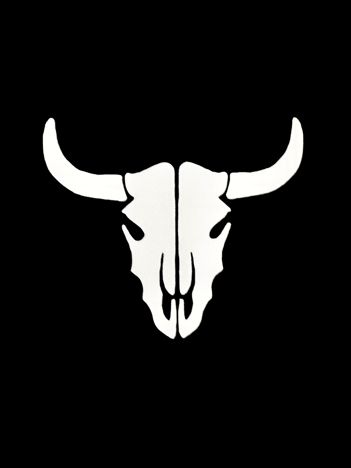 White Vinyl Decal 4” X 5”